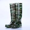 Botas de chuva masculinas de camuflagem de cano alto fábrica lavagem de carro botas de água à prova de chuva botas de água borracha PVC resistente a ácidos e álcalis botas de chuva de proteção ao trabalho