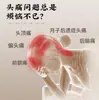 Gorro de Moxibustión sin Humo Calefactor Eléctrico Fisioterapia para la Cabeza Gorro de Confinamiento Moxa Herbal Salud Compresa Caliente para Ayudar a Dormir Terciopelo de Moxa Gorro de Moxibustión