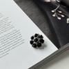 SIM Yisen com Diamante Liga Botão Terno Jaqueta Flor Botão Pequeno Perfumado Dupla Face Nye Casaco Pele Fivela Decorativa
