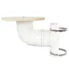 Marco de escalada para gatos con accesorios de tubería de drenaje de PVC DIY Espacio para nido de gato Túnel Cápsula espacial Marco vertical casero para gatos