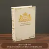 Wg6Q Livro Falso Europeu Pequenos Enfeites Modelo Retrô Decorações Livro em Inglês Adereços para Fotos