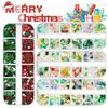 Decoração de Natal fatia de cerâmica macia Cristal lama slime enchimento material artesanal nail art lantejoulas joias atacado