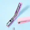 Set de Engrapadora Transfronteriza Portátil para el Hogar Mediana Máquina Engrapadora para Estudiantes Oficina Mediana Engrapadora de Ahorro de Mano Venta al por Mayor