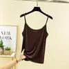 Camisola de Modal Feminina Verão Fina Sem Mangas Base Grande Solta Gordura mm Roupa Externa Efeito Emagrecedor Top