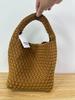 Bolso de Mujer Tejido a Mano con Tela Impermeable para Buceo, Bolso de Mano Casual de Gama Alta, Bolso de Hombro Único Cruzado al Cuerpo Venta al por Mayor