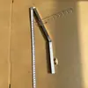 Accesorios para Disfraces Modelo Soporte de Apoyo Zapatero/Barra para Calzarse Base de Espejo de Vidrio Templado/Cepillado/Acero Inoxidable