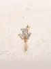 Venta Caliente Amazon Exportación Transfronteriza Joyería Europea y Americana Clip para Nariz en Forma de U Sin Perforación Clavo para Nariz de Mariposa Microincrustado de Circonita Venta al por Mayor