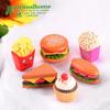 Hamburgo Sushi DIY Accesorios para Pastel Llavero Creativo Accesorios Micro Paisaje PVC Artesanía Adornos