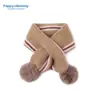 Bufanda infantil Babamama invierno gruesa cálida jacquard amor bufanda para niño bufanda engrosada para niña bufanda