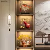 Novos Enfeites de Cabacinha Estilo Chinês para Sala de Estar, Decorações para Rack de TV e Bar que Atraem Riqueza, Presentes de Luxo Leve de Alta Qualidade, Presentes de Inauguração