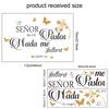 Adesivos de parede com slogan de flor de borboleta dourada Provérbios Quarto Sala de estar Estúdio Fundo Decoração de parede Adesivos autoadesivos
