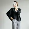 Nuevo Cárdigan Plegado Estilo Chino para Mujer, Chaqueta Holgada de Manga Murciélago, Nueva Camisa Protectora Solar Primavera y Verano, Prendas Exteriores tipo Chal Estilo Issey Miyake