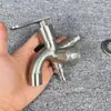 Grifo para Lavadora Espesado de Acero Inoxidable al por Mayor de Fábrica, Grifo para Fregadero de Trapeador Extendido con Núcleo de Cobre, Apertura Rápida de 4 Puntos