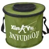 ¡Precio de liquidación! Cubo Grueso para Almacenamiento de Peces, Cubo Plegable Impermeable para Pesca, Cubo para Peces Vivos, Caja de Pesca, Contenedor de Peces, Equipo de Pesca