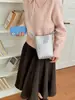 Coleção Outono 2026: Bolsa de Mão Pequena Tecida de Luxo, Bolsa de Ombro Feminina, Bolsa Saco, Bolsa Transversal para Celular, Bolsas Femininas no Atacado