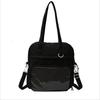 Bolsa Pequeña para Dolor de Comida Cruzada Mijo Diario Combinable Transparente Bolsa para Bebé Lona de Un Hombro Gran Capacidad Campus Viajero Bolsa para Dolor