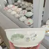 Fabricante Mayorista de Tazones de Sopa de Cerámica Nuevo Estilo 2025 Tazón Zhen Gu de 7 pulgadas Tazón de Sopa para el Hogar Tazón de Arroz Tazón de Fideos Uso Diario