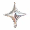 Comercio Exterior Globos de 18 pulgadas en Forma de Corazón y Estrella de Cinco Puntas en Varias Formas, Decoración de Habitación de Boda, Globos de Nochevieja, Globos de Helio