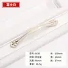 Maçaneta de liga de zinco estilo europeu branco marfim acessórios de ferragens para móveis de armário de janela maçaneta de porta maçaneta de porta de armário de guarda-roupa