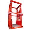 Plataforma elevadora tipo guía de riel de cabello directo de fábrica transporte de carga de almacén elevador simple gran tonelaje fábrica carga escalera