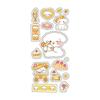 Pegatinas Lindas de Panda para Mascotas, Transparentes para Diario, Materiales de Decoración DIY, Pegatinas de Caricatura de Capibara para Niños