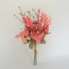 Peonías Artificiales Estilo Ins Fabricante de Flores Artificiales Decoración del Hogar Boda Transfronteriza Venta al por Mayor Ramo de Flores Artificiales para el Hogar