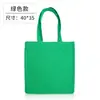 Bolsa de lona de algodón blanca lisa al por mayor en stock pintada a mano color ecológico bolsa de lona roja para compras portátil
