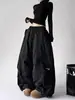 Pantalones Anchos de Estilo Americano para Mujer, Nuevos de Primavera y Verano Estilo Coreano Sueltos Danza Callejera Plisados Casuales Deportivos Largos