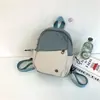 Bolsa de peito color block transfronteiriça para estudantes, mochila pequena para viagem, bolsa transversal casual 2026, mochila esportiva de grande capacidade
