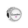 Pulsera Pangadora de Plata Esterlina S925 Hueso de Serpiente con Cuentas Planas con Cuentas Corazón del Océano Venta Caliente Joyería DIY
