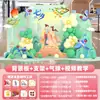 Escena de propuesta romántica de Tanabata, diseño de centro comercial, decoración, tienda, ambiente de actividad, globo kt, tablero de exhibición, diseño de pared de fondo