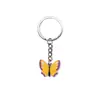 Llavero Colgante Mariposa PVC Pegamento Suave Hebilla Decorativa DIY Colgante Mochila Escolar Amazon Regalo Decorativo Venta al por Mayor en Stock