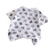 Camiseta de manga corta para niños, verano 2025, para hombre, nueva camiseta de manga corta con estampado completo para niños, marca de moda, con bolsillo para bebé, fina para mujer