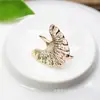 DIY hardware acessórios novo bronze folhas brincos de gancho brincos brincos grandes favoravelmente fabricantes atacado