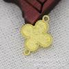 Broche de fundo de madrepérola DIY não patrimonial Song Jin imitação ponto verde peça de concha ultrafina material de construção de grupo de salão feito à mão B3616