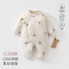 Ropa de Algodón para Bebé, Bata Cálida y Engrosada de Otoño e Invierno para Recién Nacido, Mono Acolchado para Salir para Niños