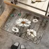 Alfombra de Piso de Franela Impresa Moderna con Textura Fluida de Ágata Chapada en Oro de Tono Azul de Lujo Ligero Transfronteriza Decoración de Alfombra para el Hogar