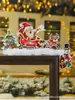 Estación independiente nuevo producto Decoración de marco de puerta de Navidad Esquina de puerta de Navidad Decoración de marco de puerta
