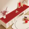Tapete de Mesa para Mueble de TV de Año Nuevo, Lujoso y de Gama Alta, Mantel Impermeable, Se Puede Cortar a la Medida, Tapete Protector para Encimera de Zapatero y Aparador