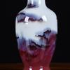 Jarrón de Cerámica, Adornos de Gres Antiguo, Paisaje Creativo Girado en Horno, Jarrón de Guanyin, Recipiente para Flores, Jarrón de Cola de Pez, Adornos de Estante Bogu