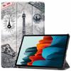 Para Samsung Galaxy Tab S7 FE T730/T735 12.4 polegadas 2021 capa protetora de painel plano