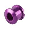 Aleación de Aluminio Clavos de Disco Único Bicicleta Plegable Bicicleta de Carretera Bicicleta de Montaña Plato Doble Clavos Tornillo Accesorios para Ciclismo