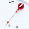 Clipe Rotativo Retrátil Fivela de Puxar Fácil Chaveiro de Contas DIY Fivela Retrátil Crachá de Enfermeira Cartão de Identidade Fivela de Cordão Retrátil de Puxar Fácil