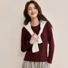 Camiseta Base de Manga Longa Macia Lyocell+Lã Tencel para Mulheres 2026 Novidades de Outono Ombro Normal Top Emagrecedor