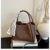 Fábrica de Origen de Bolsas para E-commerce Transfronterizo Nuevo Estilo 2026 Moda Color Sólido Bolso de Hombro Bolso de Mano Bolso Cubo