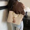 2026 Verano Transfronterizo Nueva Moda Versátil Bolso Tote Gran Capacidad Bolso de Hombro Único para Escuela Viaje Cotidiano Bolso Grande de Axila