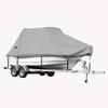 Capa para Lancha em V Tecido Oxford 210D420D Resistente a UV, à Prova de Chuva, à Prova de Poeira Capa para Barco Capa Cinza para Barco Capa para Carro