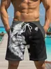 Comércio Exterior Transfronteiriço Moda de Verão Masculina Shorts Hawaiian de Praia Estampa Série Animal Tamanho Europeu Soltos Casuais