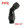 Accesorios de Modificación de Automóviles A Prueba de Fugas de Alta Presión Tubo de Ptfe Forjado Junta de Refrigeración de Aceite Junta de Aceite del Enfriador de Aceite Adaptador de Tubo de Aceite de Ptfe