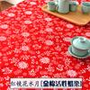 Tecido Wuzhen Batik Azul Espesso Estampado Algodão Puro Azul e Flor Estilo Chinês Tecido Estilo Étnico Toalha de Mesa Pano de Cortina Cabeça